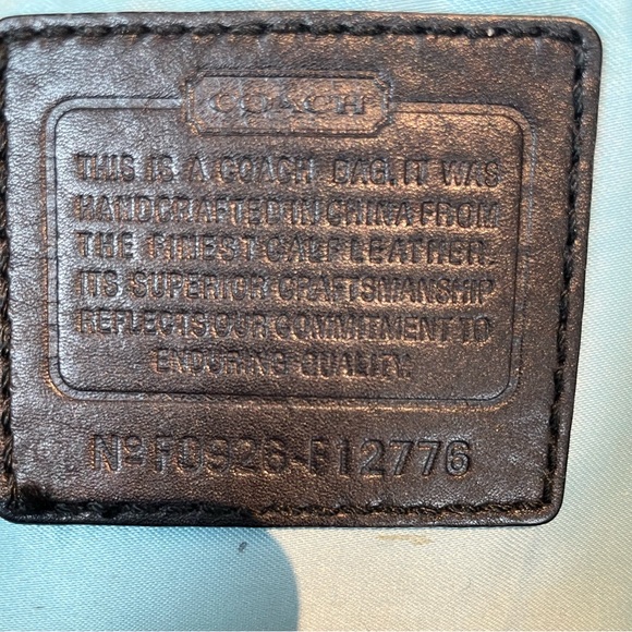 Coach Hobo Purse, Paten Leather Metallic - Picture 5 of 10